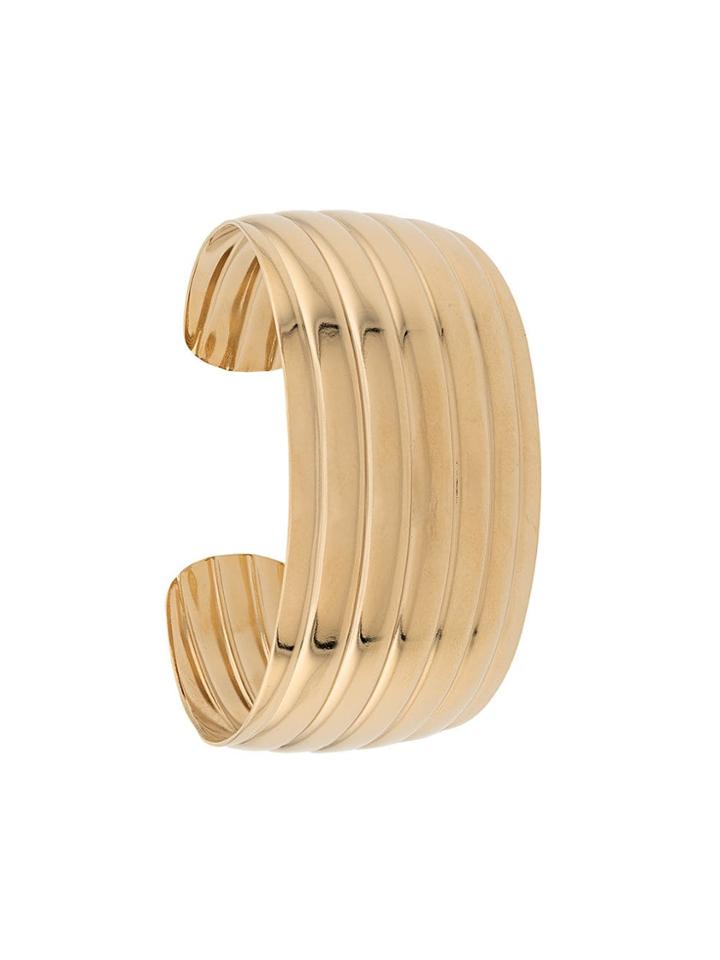 Alexandre Vauthier Large Metal Cuff - Metallic