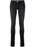 Philipp Plein - Skinny Jeans - Women - Cotton/polyester/spandex/elastane - 26, Black, Cotton/polyester/spandex/elastane