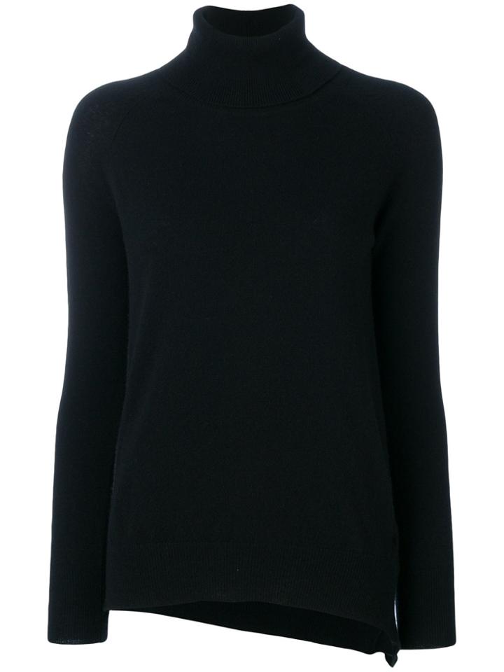 Zanone Roll Neck Jumper - Black