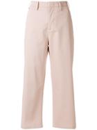 No21 Turn Up Baggy Chinos - Pink