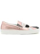 Karl Lagerfeld Kupsole Karl Ikonic Sneakers - Metallic