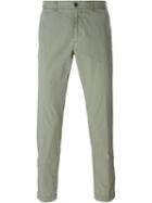 Hackett Chino Trousers, Men's, Size: 34, Green, Cotton/spandex/elastane