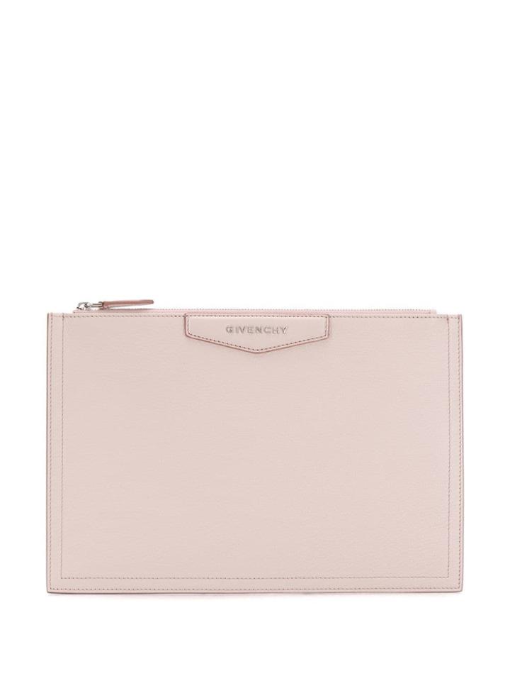 Givenchy Antigona Medium Clutch Bag - Pink