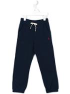 Ralph Lauren Kids Drawstring Track Pants, Boy's, Size: 12 Yrs, Blue