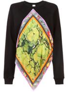Rosie Assoulin Handkerchief Detail Sweatshirt - Black