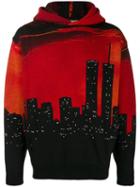 Buscemi Printed Ny Skyline Hoodie - Red
