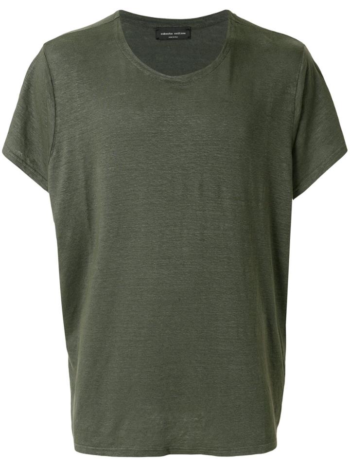 Roberto Collina Plain T-shirt - Green