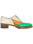Walter Van Beirendonck Metallic Oxfords - Multicolour