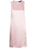 Ralph Lauren Straight Short Dress - Pink & Purple