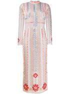 Temperley London Teahouse Sleeve Dress - Neutrals