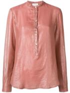 Forte Forte Long-sleeve Fitted Blouse - Pink