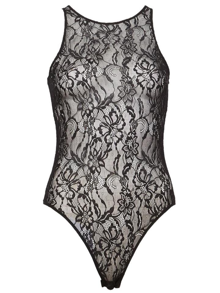 Faith Connexion Floral Lace Sleeveless Body