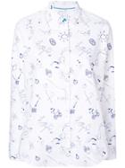 Ps By Paul Smith Sketchbook Conversational Printed Shirt - White
