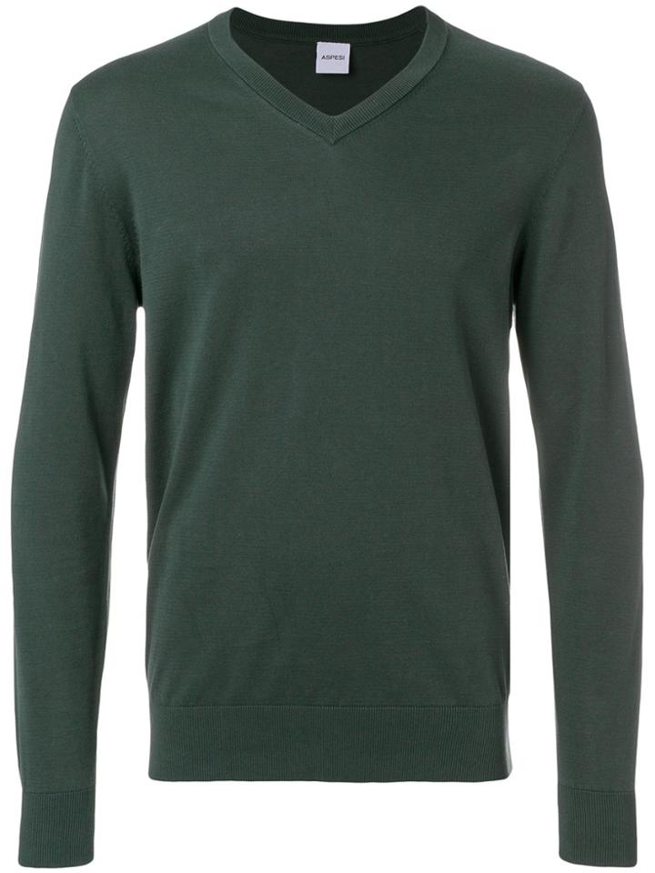 Aspesi Lightweight Sweatshirt - Green