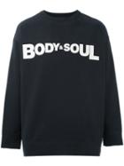 Kenzo 'body & Soul' Sweater, Men's, Size: Xs, Black, Cotton