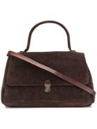 Cherevichkiotvichki Classic Fold-over Satchel - Brown