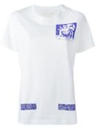 Off-white Graphic Print T-shirt, Women's, Size: S, White, Cotton