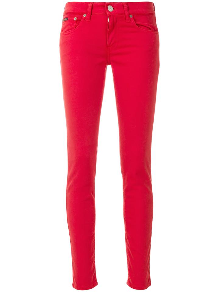 Polo Ralph Lauren Skinny Jeans - Red
