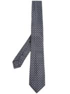 Etro Geometric Pattern Tie - Black