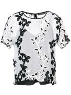 Natori Embroidered T-shirt - White