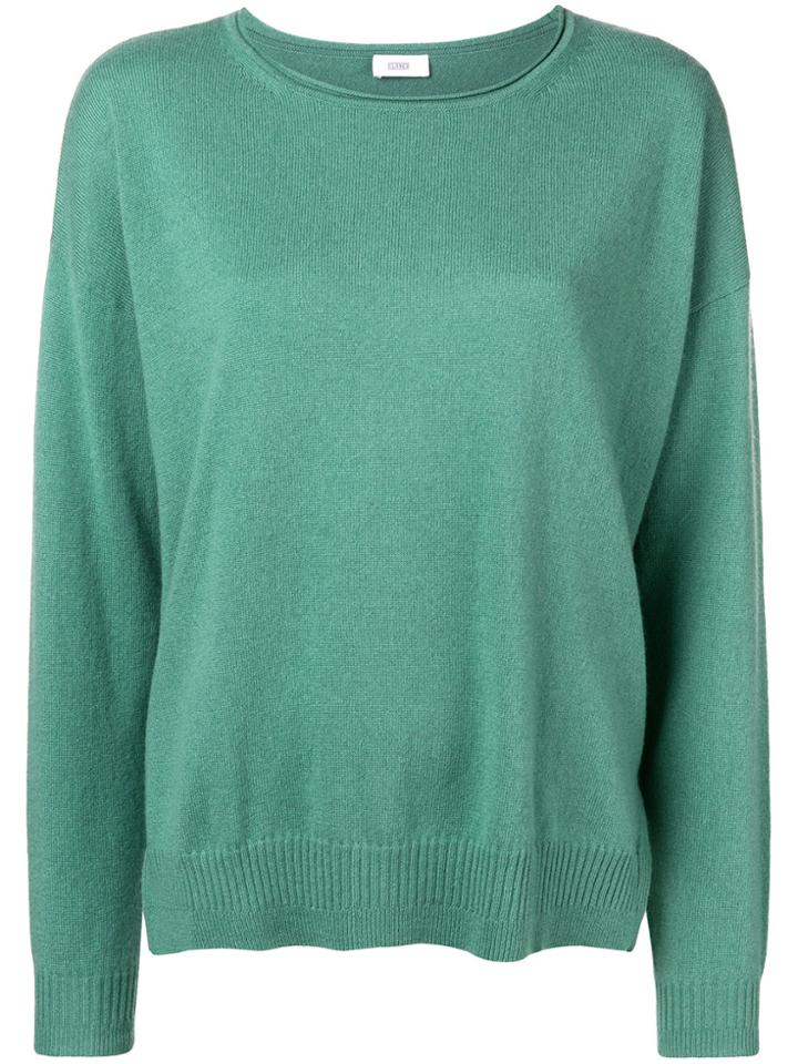 Closed Classic Cashmere Jumper - Green