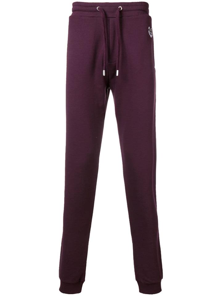 Kenzo Drawstring Track Trousers - Pink & Purple
