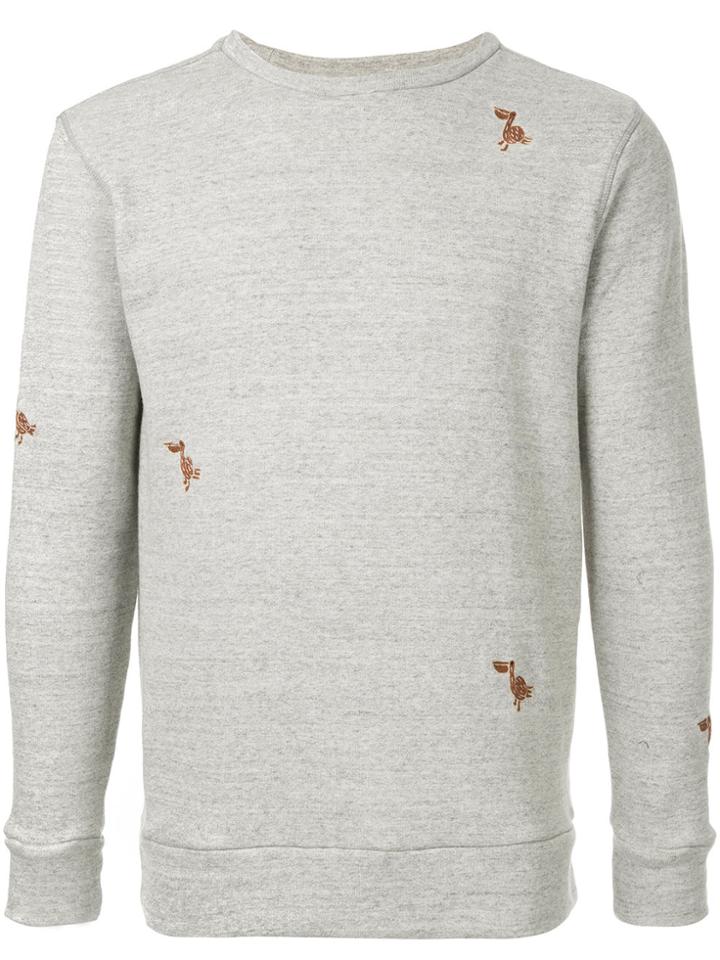 Jupe By Jackie Round Neck Sweatshirt - Grey