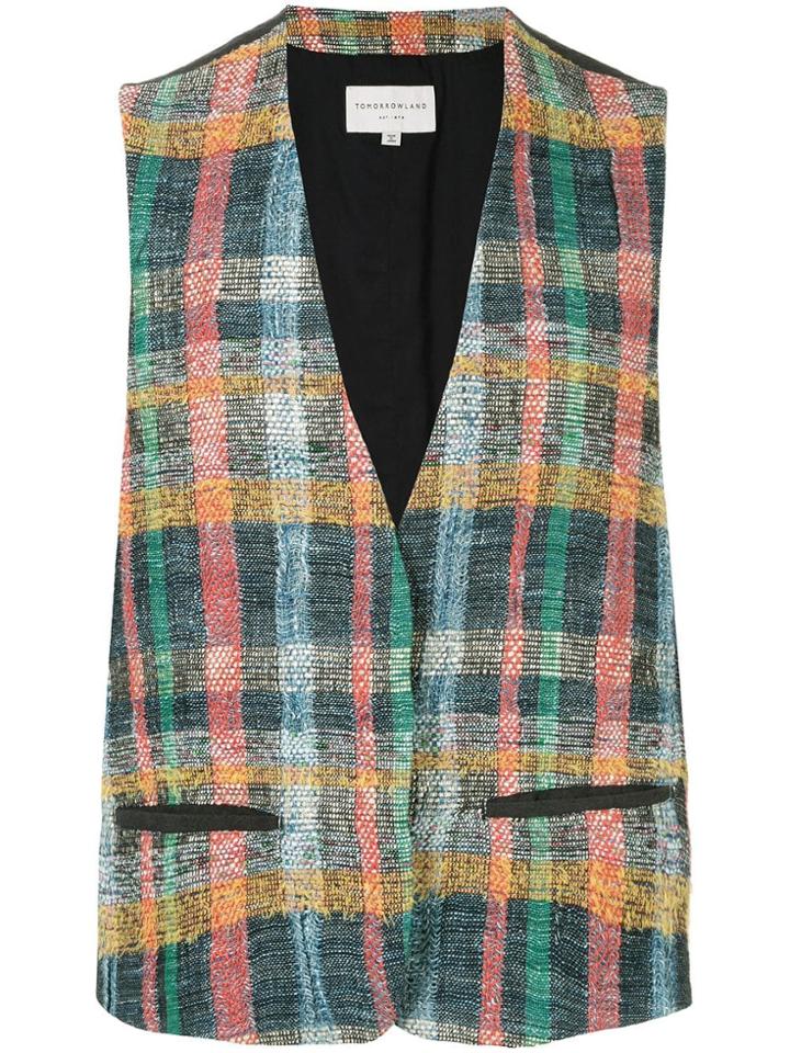Tomorrowland V-neck Waistcoat - Multicolour