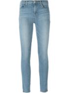 J Brand Cropped Skinny Jeans, Women's, Size: 26, Blue, Cotton/spandex/elastane/lyocell