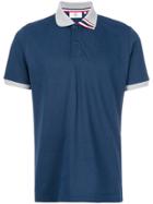 Rossignol Stripe Detail Polo Shirt - Blue