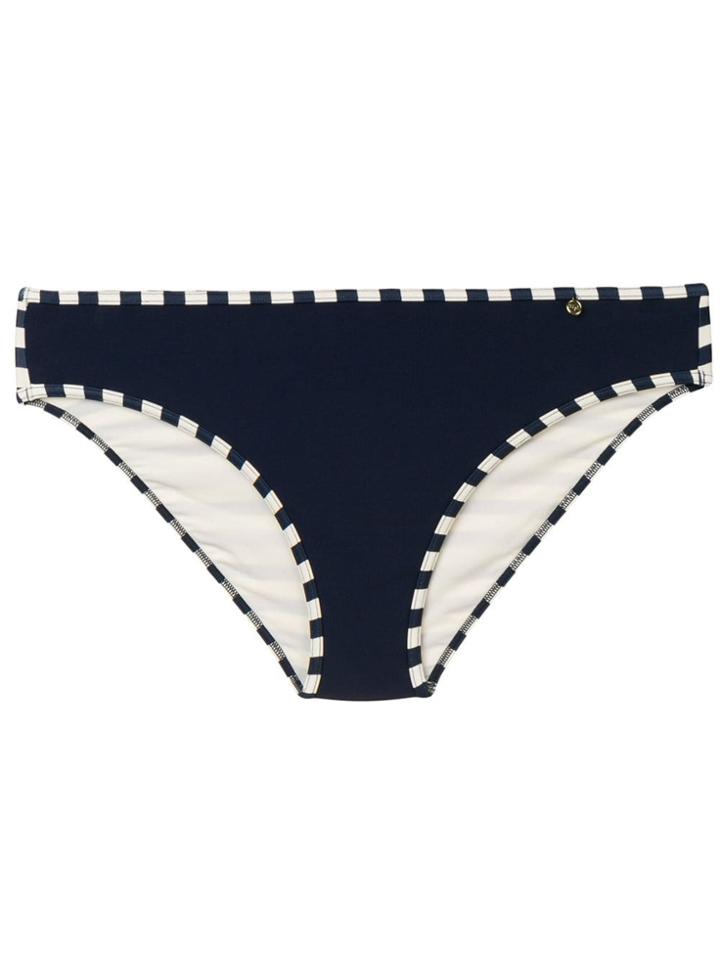 Marlies Dekkers Marinieère Striped Trim Bikini Briefs - Blue