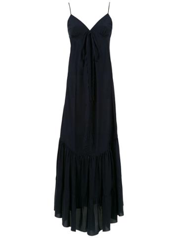 Clube Bossa Long Dress - Blue