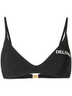 Natasha Zinko Delovaya Bikini Top - Black