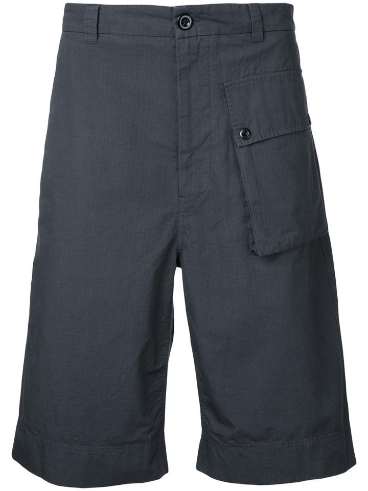 Bermuda Shorts - Men - Cotton - 48, Grey, Cotton, Wooster + Lardini