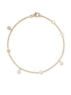 De Beers 18kt Yellow Gold My First De Beers Five Diamond Bracelet