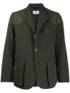 Holland & Holland Four-button Jacket With Patches - Green
