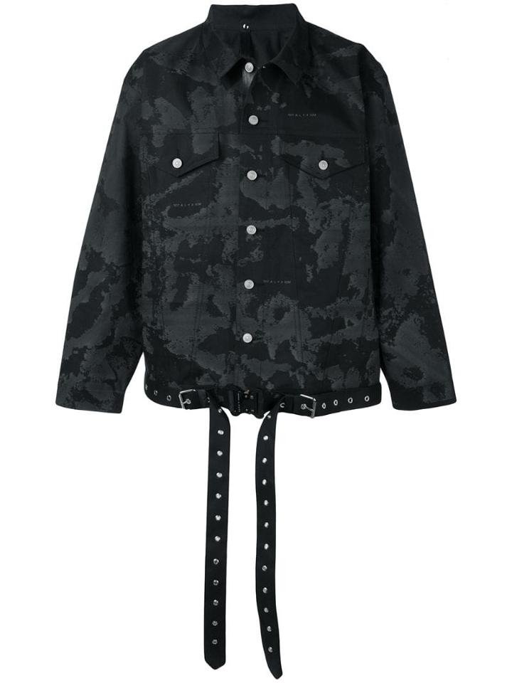 1017 Alyx 9sm X Mackintosh Camouflage Print Jacket - Blue