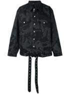 1017 Alyx 9sm X Mackintosh Camouflage Print Jacket - Blue