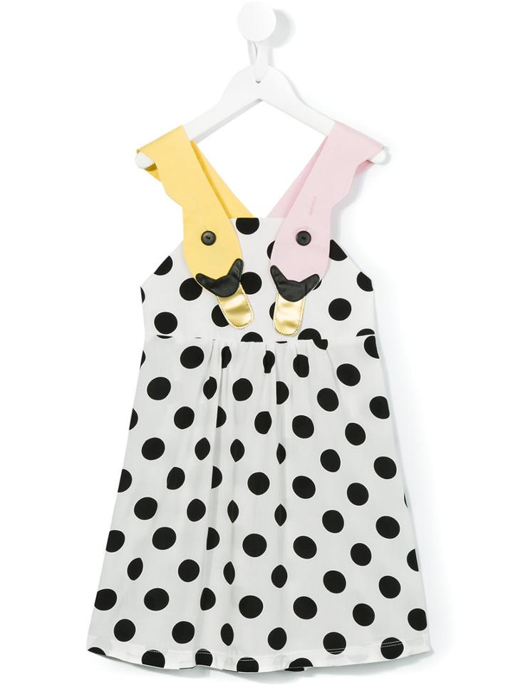 Bang Bang Copenhagen Sunshine Dots Dress, Girl's, Size: 11 Yrs, White