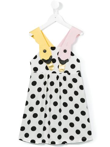 Bang Bang Copenhagen Sunshine Dots Dress, Girl's, Size: 11 Yrs, White