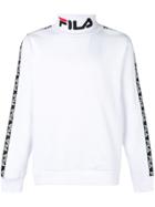 Fila Side Stripe Sweatshirt - White