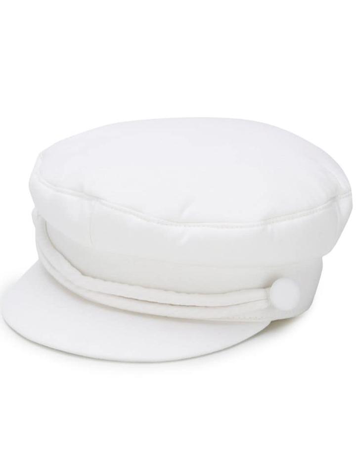 Mm6 Maison Margiela Padded Cap - White