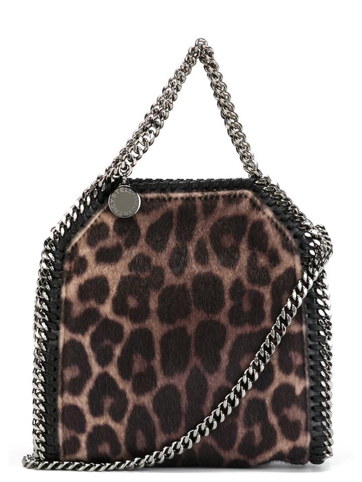 Stella Mccartney Small 'falabella' Leopard Tote