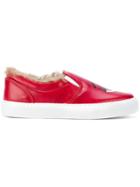 Chiara Ferragni Flirting Slip-on Sneakers - Red