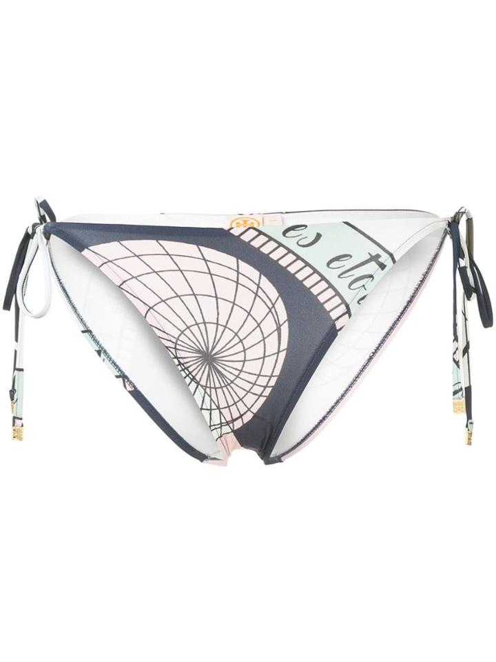 Tory Burch Constellation String Bikini Bottoms - Pink
