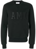Ami Alexandre Mattiussi Logo Sweatshirt - Black