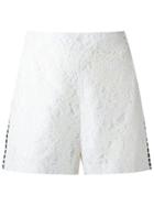 Martha Medeiros Lace Shorts - White