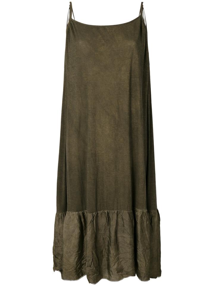 Uma Wang Daisy Tie Dye Flared Dress - Grey