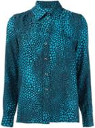 Vanessa Seward Dots Print Shirt, Women's, Size: 38, Blue, Silk