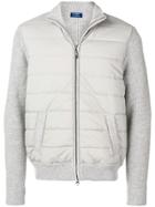 Barba Short Padded Jacket - Grey